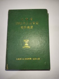 云南省1985年工业普查资料提要