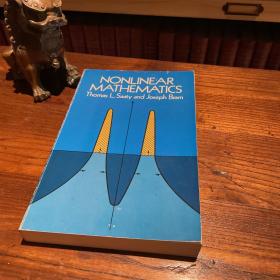 1964 英文 nonlinear mathematics 作者 Thomas Saaty etc. 非线性数学名著 约400页 纸张印刷精良