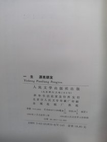 世界文学名著文库：一生 漂亮的朋友（大32开蓝缎面精装本有书衣） 1984年1版1993年1印，内页干净无字迹品好如图