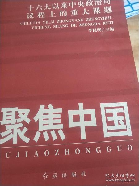 聚焦中国：十六大以来中央政治局议程上的重大课题