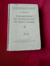 упражнения по грамматике русского языка /俄语语法练习 俄文原版