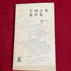美国文化批评集