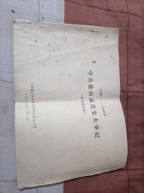 中共盐山县党史大事记1922—1945（征求意见稿）