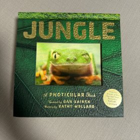 Jungle: A Photicular Book 热带丛林 会动的3D图像书【英文版，精装】