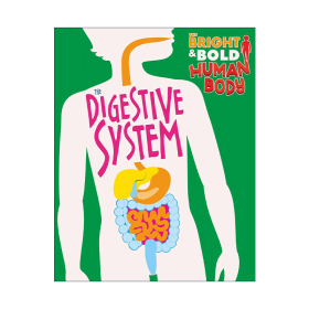 英文原版 The Bright and Bold Human Body The Digestive System 圖解人體結構 消化系統(tǒng) 兒童人體科普百科英文版進口英語原版書