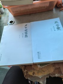 风云录，卢克文作品，两本合售