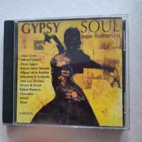 光盘 Gypsy soul 名曲英文歌 盒装一碟装 盒破损