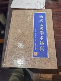 杨氏太极拳术述真