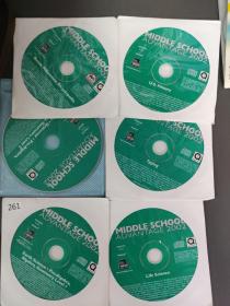 261光盘 CD:MIDDLE SCHOOL ADVANTAGE 2002      6张光盘简装