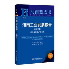 河南发展报告（2024）（仅供馆配） 经济理论、法规 王玲杰赵西三主编 新华正版