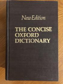 THE CONCISE OXFORD DICTIONARY