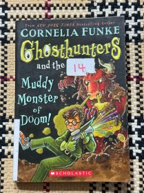 【英文儿童读物】Ghosthunters and the Muddy Monster of Doom! 插画本 品相自鉴