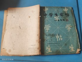 中学生字帖 （颜真卿《勤礼碑》楷书习字教范小楷字范钢笔字范）