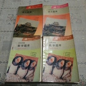 中小学习题库 语文题库 小学四年级五年级，数学题库小学四年级五年级（4本）