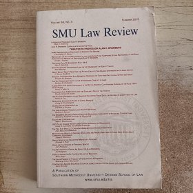 Smu Law Review Volume 68 No.3