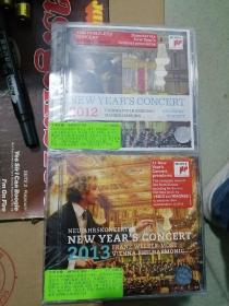正版全新没开封！欧版CD!2012年2013年维也纳新年音乐会！都是一盒2碟！发烧友最爱！280元包邮非偏远