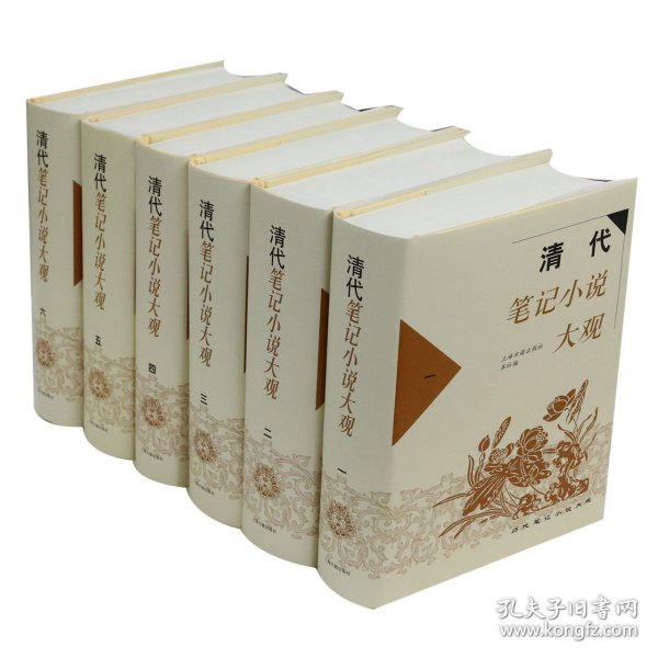 清代笔记小说大观(共6册)(精)/历代笔记小说大观 9787532545551 编者:上海古籍出版社 上海古籍