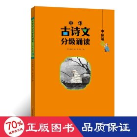 中华古诗文分级诵读—中级篇（全4册）大字注音 扫码阅读 名句赏析 小学一二三年级 儿童读物