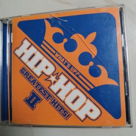 日版原版唱片双碟片 what’s up hip hop greatest hits II，可复制产品 ，非假不退。