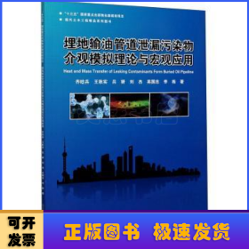 埋地输油管道泄漏污染物介观模拟理论与宏观应用