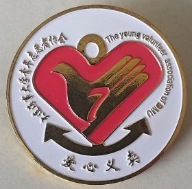 大连海事大学青年志愿者协会 爱心义卖纪念章