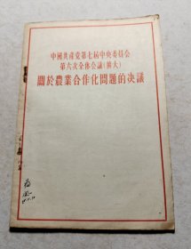 中国共产党第七届中央委员会第六次全体会议 扩大