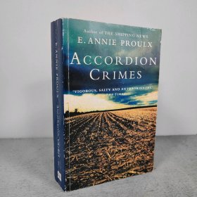 原版二手書Accordion Crimes
