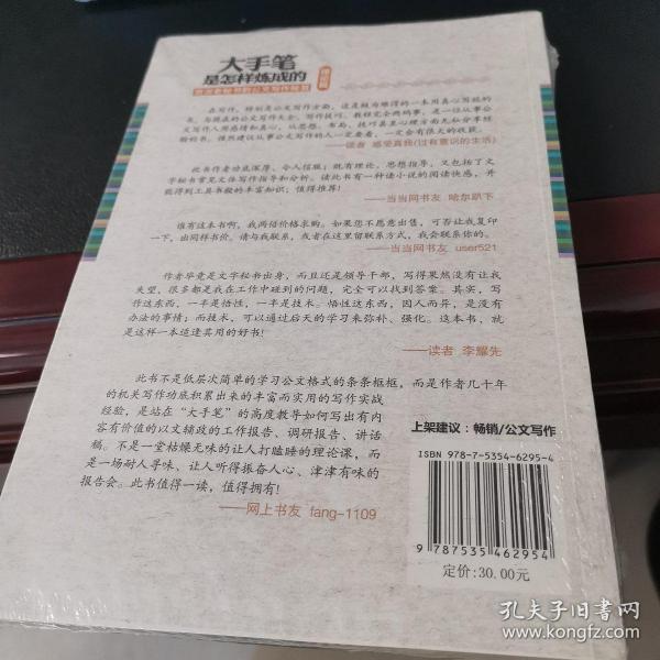 大手笔是怎样炼成的：资深老秘书的公文写作秘笈（理论篇）