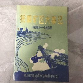 抚顺矿区大事记 1901-1985