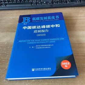 低碳发展蓝皮书：中国碳达峰碳中和进展报告（2023）