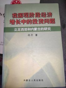 我国现阶段经济增长中的投资问题:立足西部和内蒙古的研究