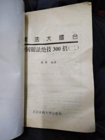 腿法大擂台中国腿法绝技300招二