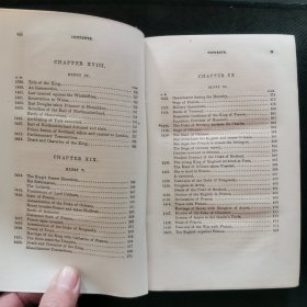 【英文原版书】The history of England 大哲学家休谟《英国史》六卷本，存2-6卷，缺第1卷 1858年出版