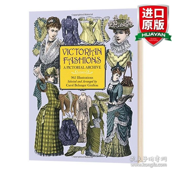 Victorian Fashions: A Pictorial Archive, 965 Illustrations