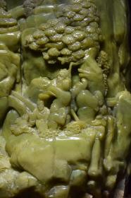 碧玉人物摆件FV