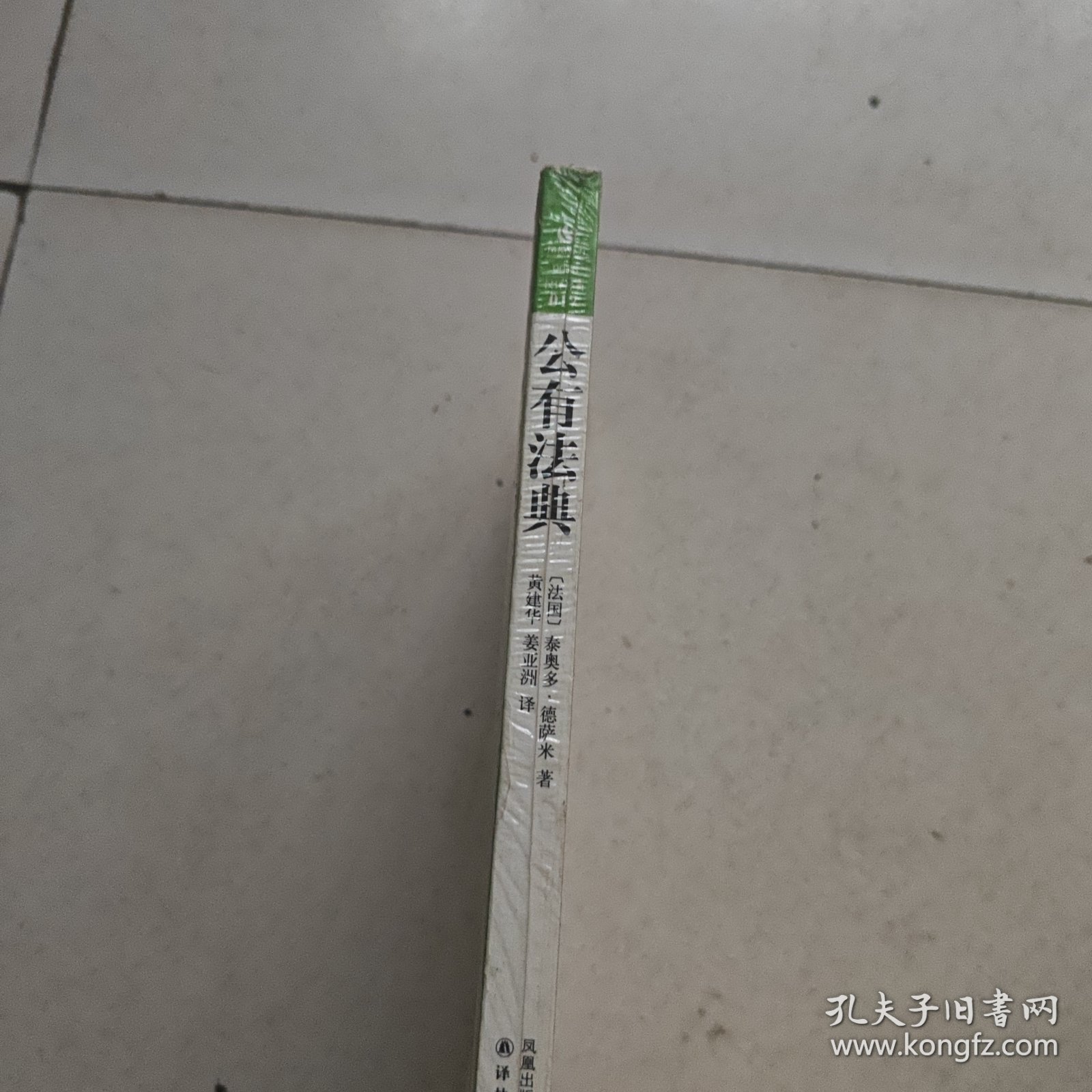 汉译经典017:公有法典