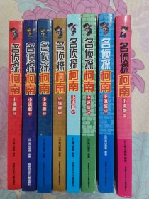 名侦探柯南小说版2、4、6、7、9-12共8本合售（地下室电脑桌下D17箱子里存放）