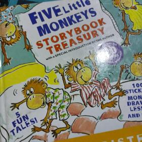 Five Little Monkeys Storybook Treasury  五只小猴子 英文原版