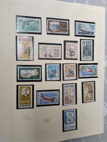 加拿大邮票16枚（2）