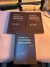 Studies in Statistical Mechanics统计力学研究(全三卷)