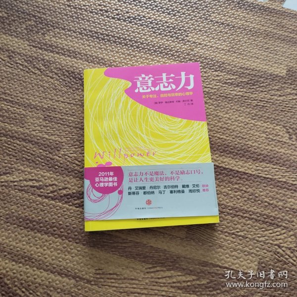 意志力：关于专注、自控与效率的心理学