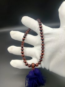 回流虎眼石念珠手持