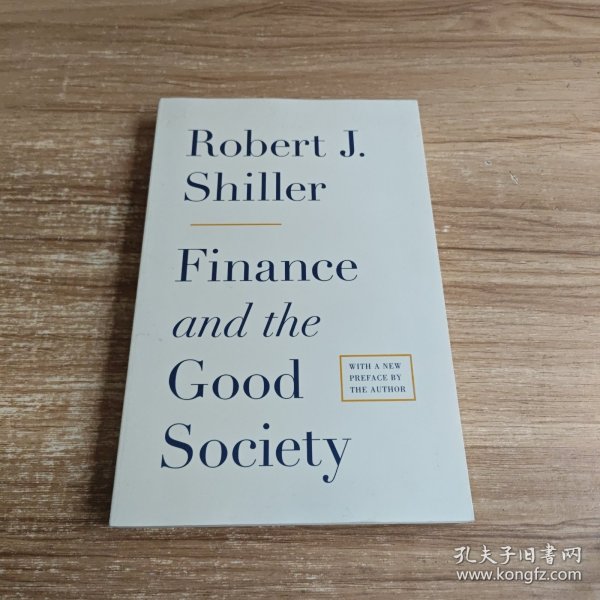 FinanceandtheGoodSociety金融和良好的社会（书名以图片为准）