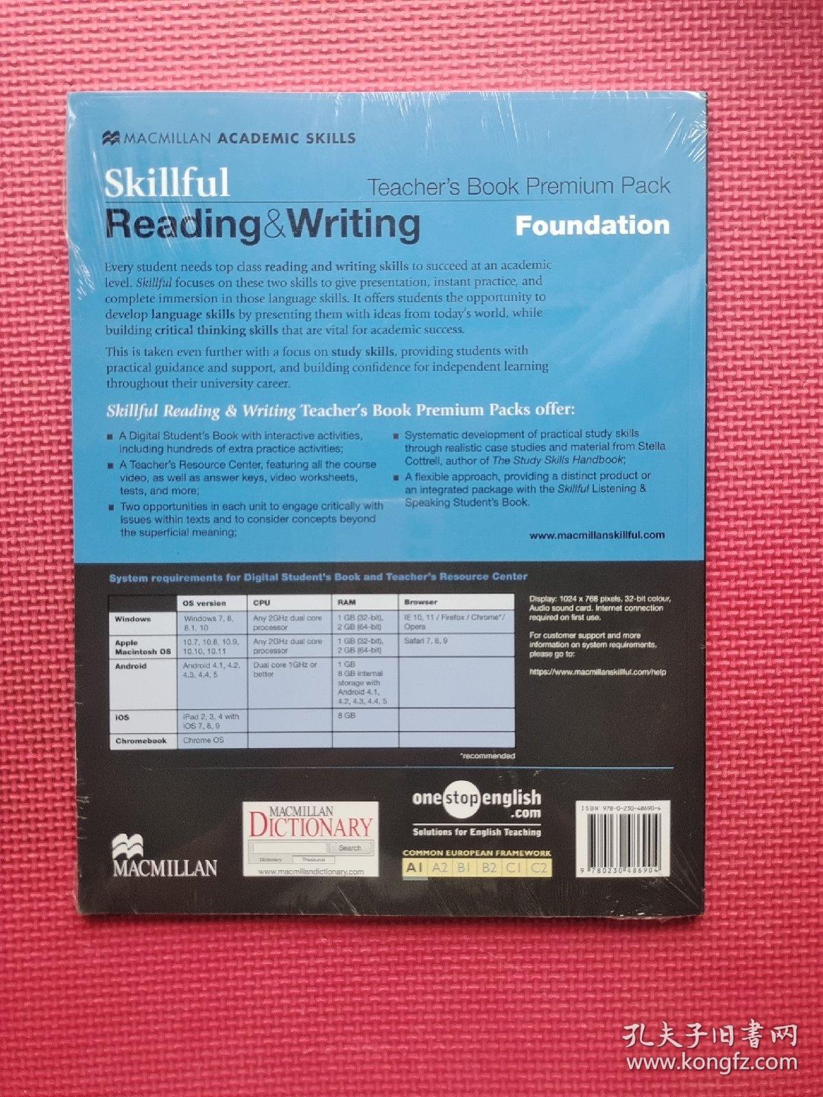 Skillful Foundation Level Reading & Writing Teacher's Book Premium Pack  全新塑封