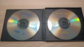VCD醉生梦死之湾仔之虎，双碟，裸碟有划痕。