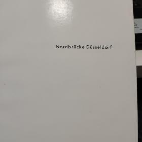 nordbrucke busseldorf 杜塞尔多夫北桥（英文原版，精装本，1958年出版，后附拉伸图，内页插图精美，少许虫蛀和水渍，详细参照书影）厨房洗手池下