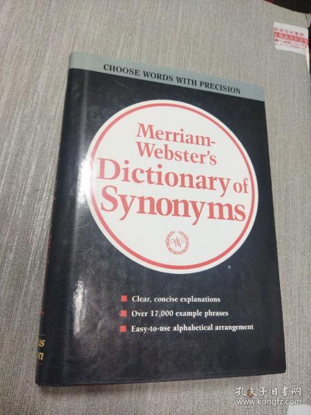 Merriam Webster's Dictionary of Synonyms