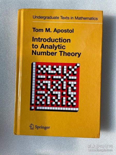 Introduction to Analytic Number Theory (Undergraduate Texts in Mathematics)