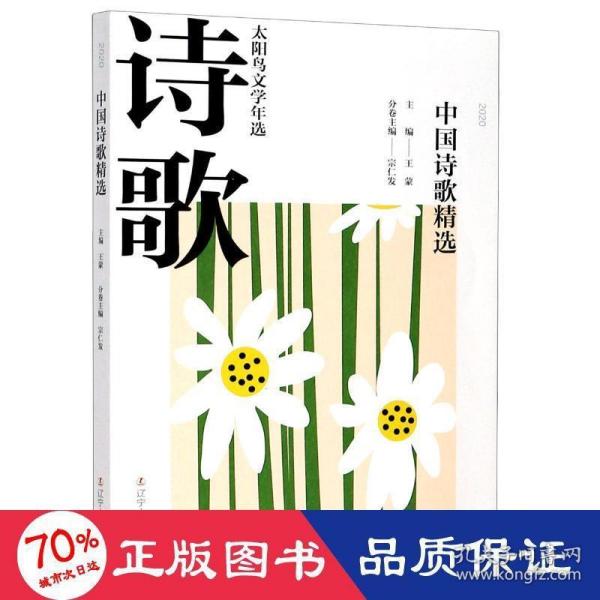 2020中国诗歌精选  王蒙主编 23年坚守文学年选