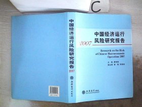 中国经济运行风险研究报告（2007）